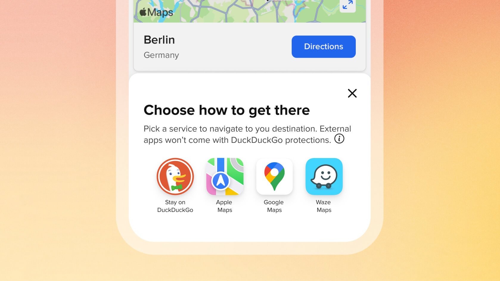 Get Turn-by-Turn Directions From Your Preferred App