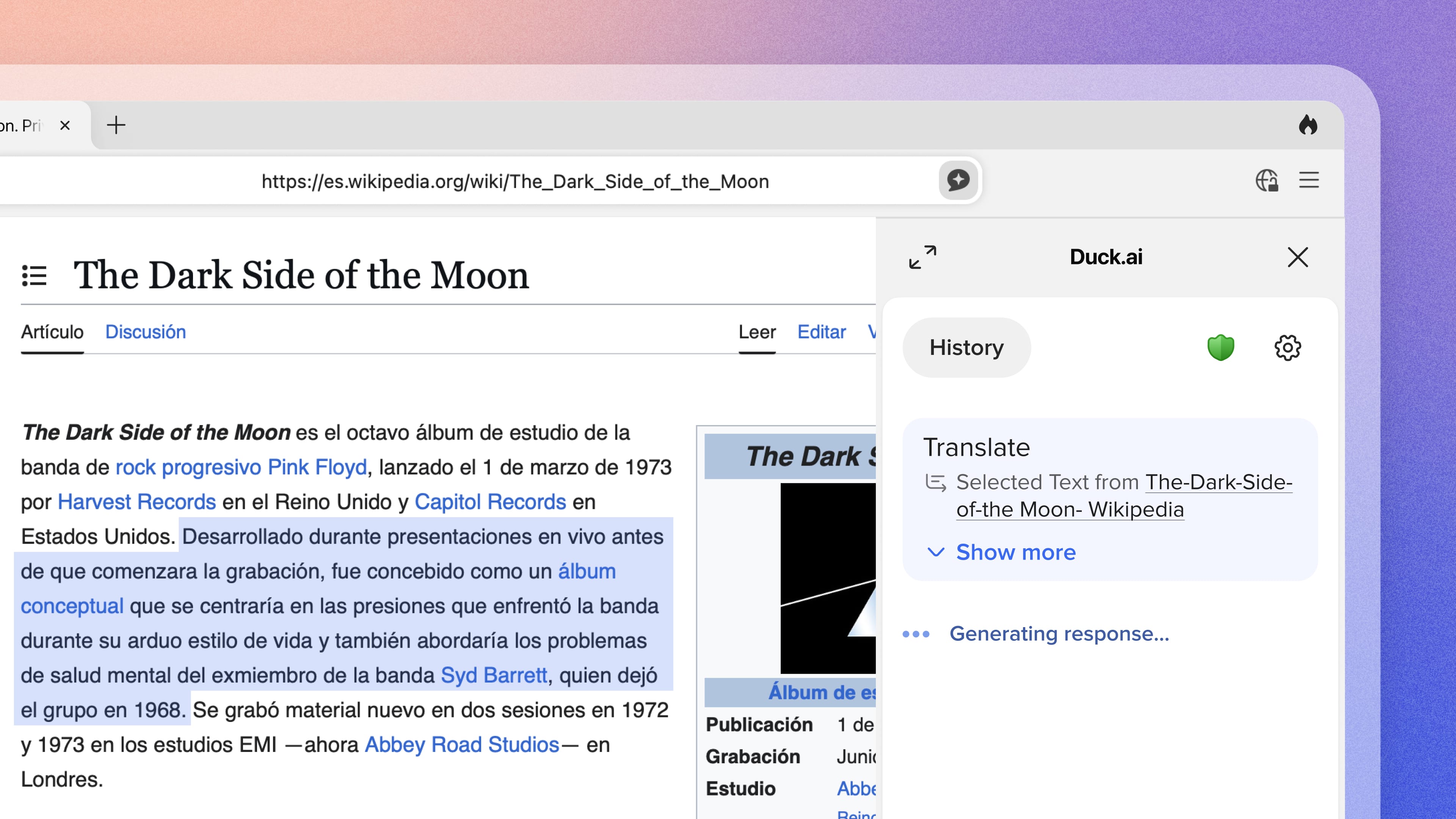 Translate Website Text